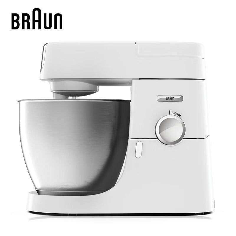 博朗3系Pro厨师机机家用多功能打蛋器和面机搅面KBL4300W食品级图片