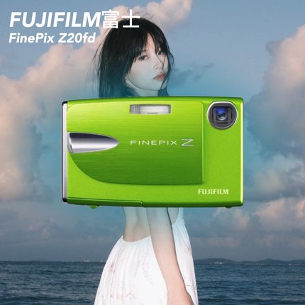 正品Fujifilm富士FinePix Z20fd复古CCD卡片数码相机