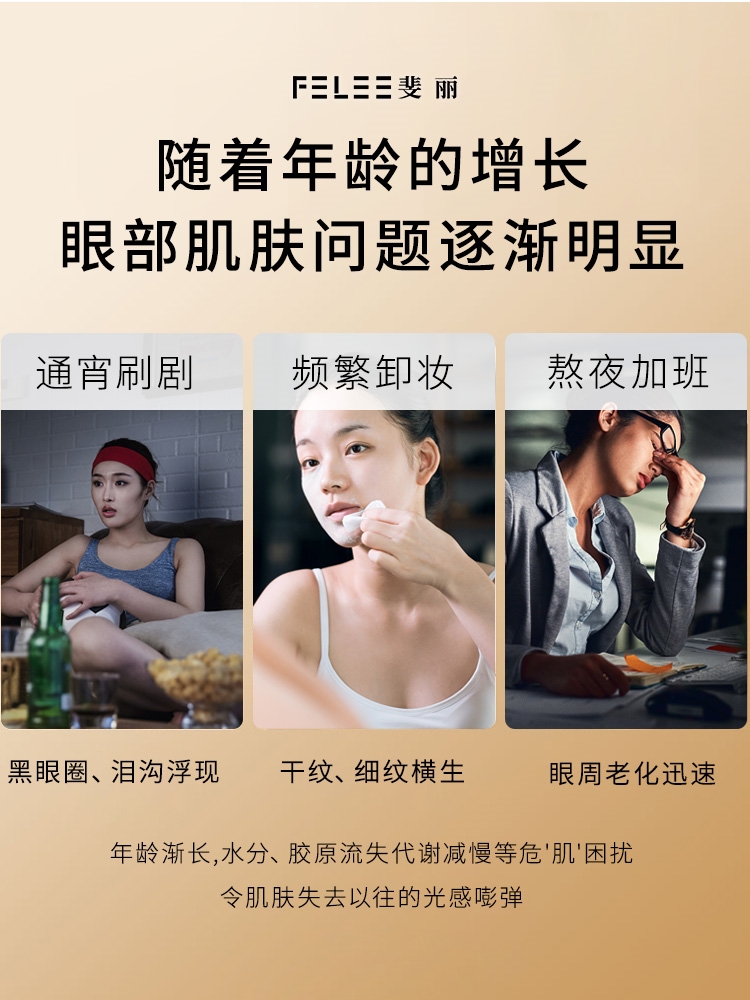 买2发3 燕窝眼膜贴淡化细纹紧致去黑眼圈细纹提拉紧致再见眼角纹