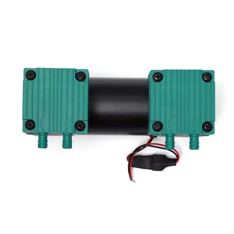 2AP51-1双头微型隔膜220v小型气磅喷枪抽打两用真空电动静音气泵