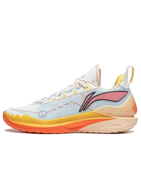 李宁JB2 YOUNG 篮球鞋男童24新款减震回弹䨻丝透气运动鞋YKBU056