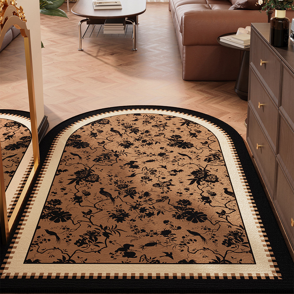 2025年新款中古风入户门地垫拱形半圆进门地毯防滑门垫大门口脚垫,居家布艺,转椅地垫,淘宝优惠券,粉丝福利购,淘宝优惠卷