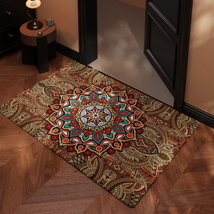 经典 入户地毯进门垫中古轻奢高级地垫玄关除尘蹭脚垫防滑耐脏 时尚