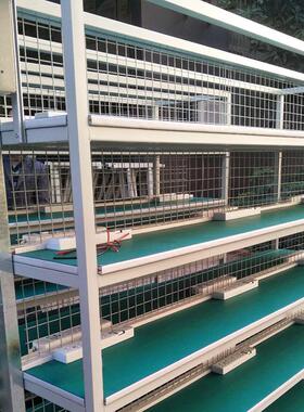 厂家LED灯老化架防静电电子测试台usb充电源柜货架多层周转车