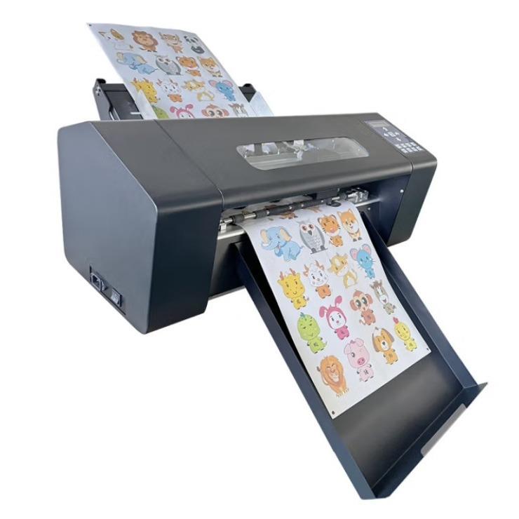 厂家供应自动巡边刻字机自动进纸带摄像头标签切割异形不干胶标签