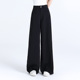女 裤 KRO高腰显瘦日常休闲纯色垂感大阔腿裤 宽松设计感辣妹西装