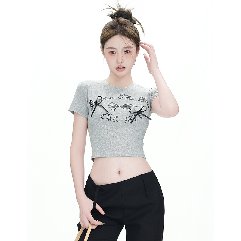 KRO美式辣妹短袖T显瘦