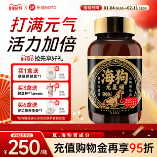 NOTO 乐道海狗元气补香港进口正品海狗丸300粒男性补能健身港版