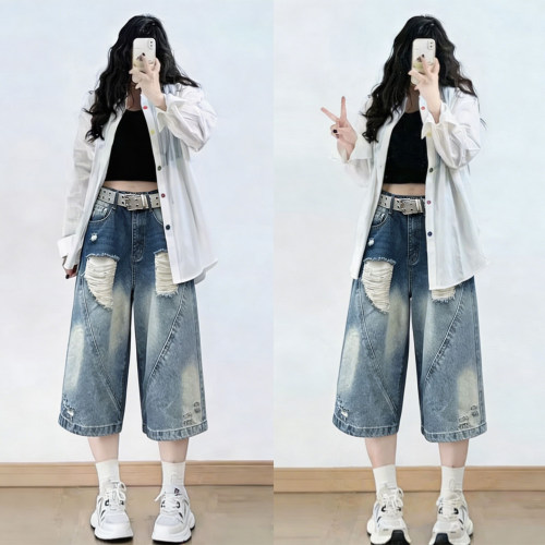 胖mm特大码女装设计感小众裤子女