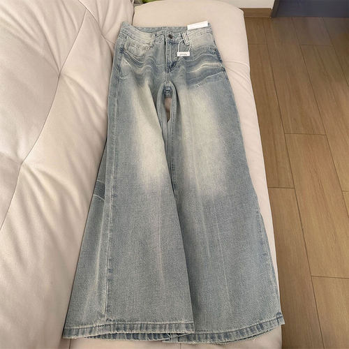 胖mm大码高级感百搭休闲直筒裤女