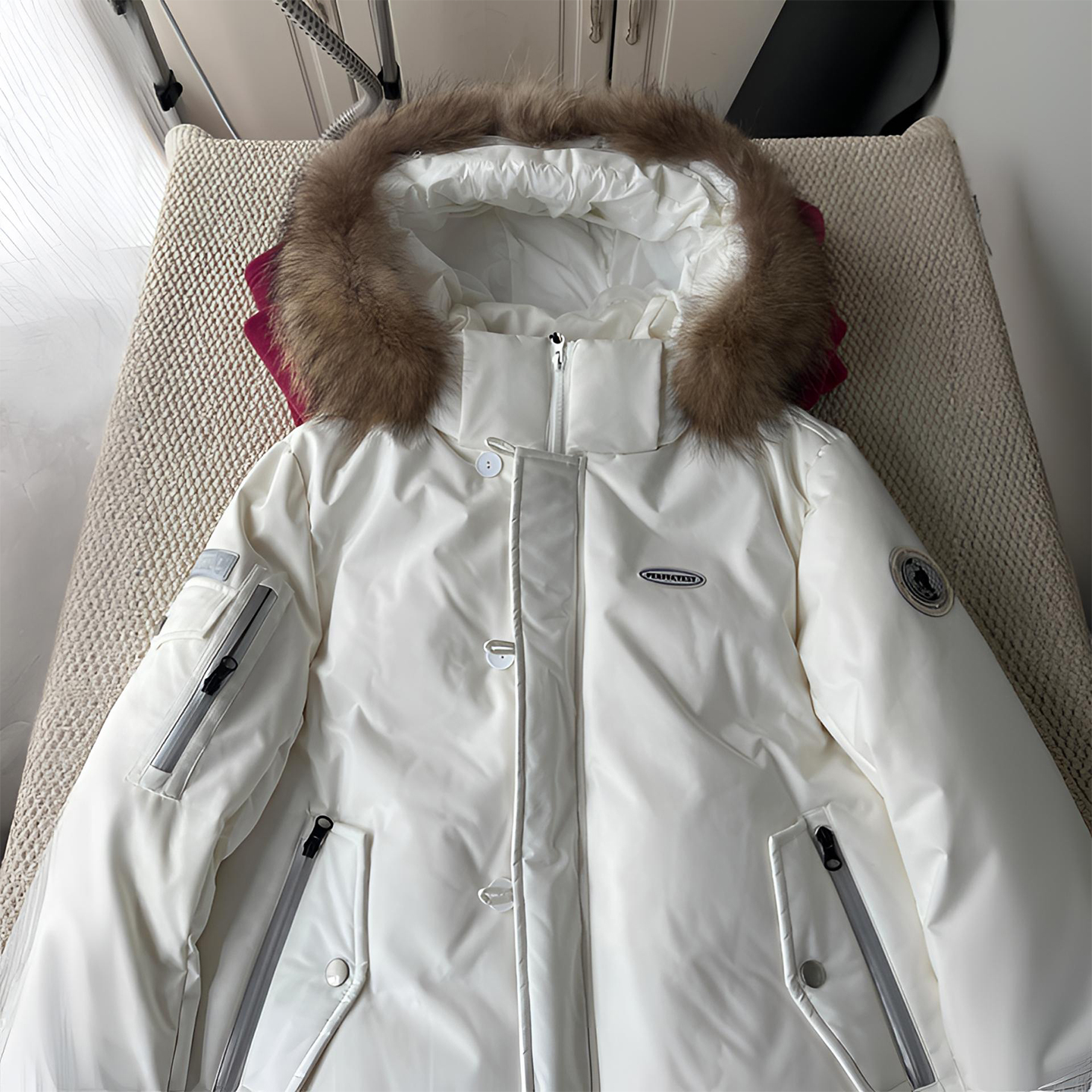 300斤特大码宽松百搭高级感棉服