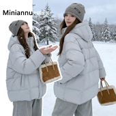 女装 大码 厚外套 今年流行 爆款 胖mm巨好看冬装 保暖棉服女2026新款