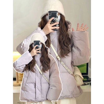 特大码韩系设计感小众减龄面包服