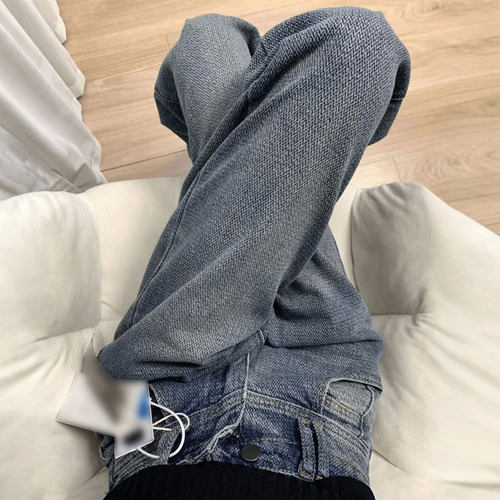 不贴腿宽松大码胖mm巨好看裤子女