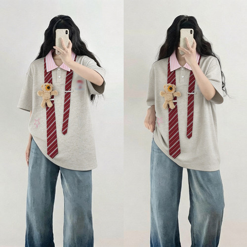 胖mm特大码宽松显瘦学院风上衣女