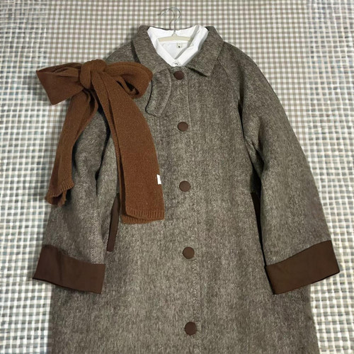 300斤特大码加厚保暖中长款外套