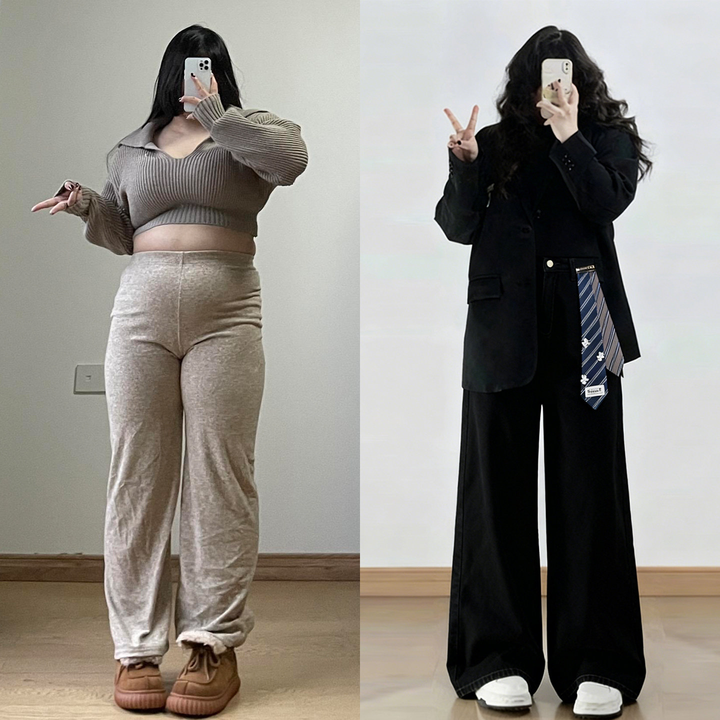 300斤大码女装韩版学院风黑色牛仔裤女胖mm美式穿搭高街阔腿裤子,女装/女士精品,大码裤装,淘宝优惠券,粉丝福利购,淘宝优惠卷