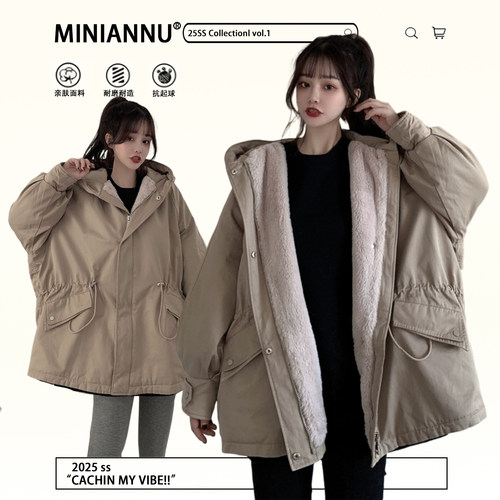 300斤特大码韩版高级感派克服女