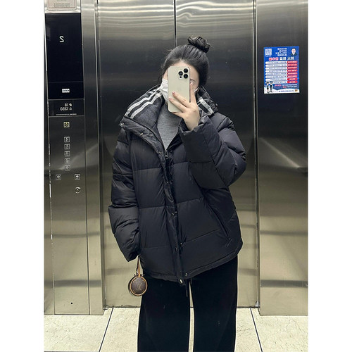 特大码独特超好看ins设计感棉衣