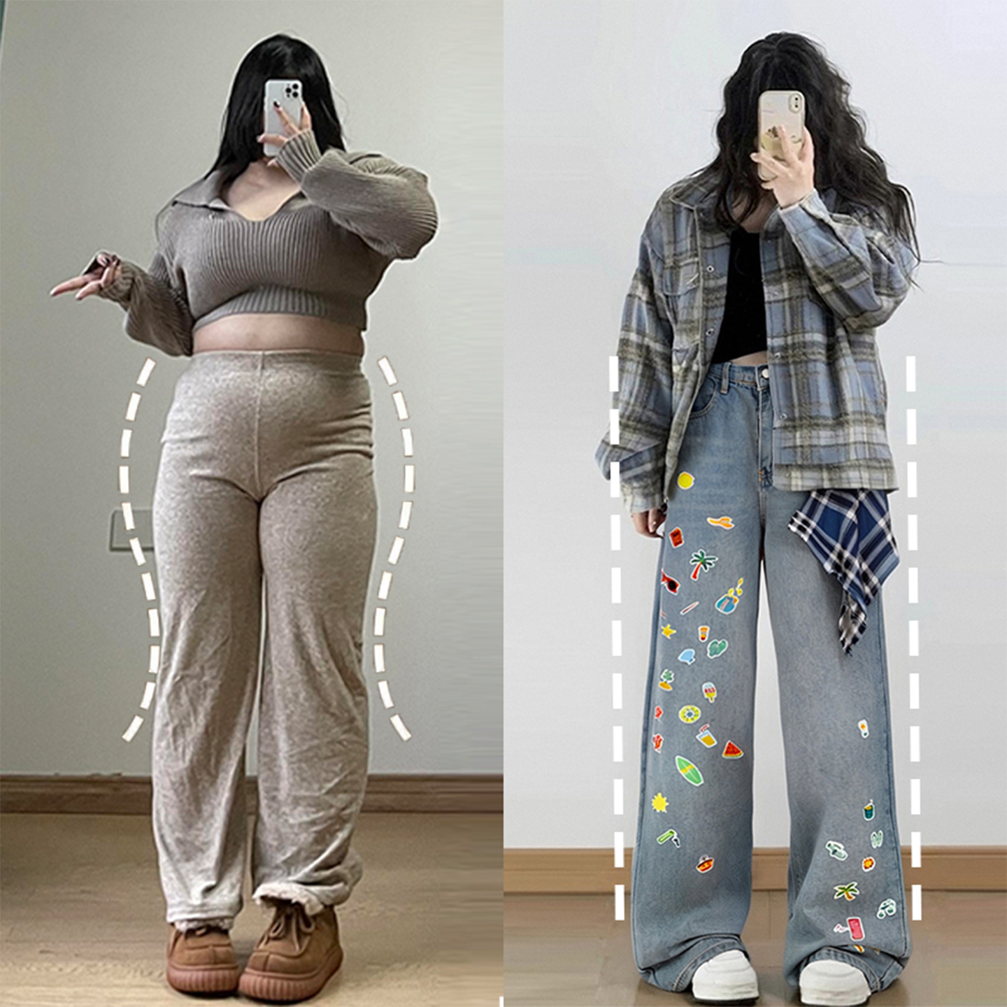 300斤特大码宽松显瘦学生裤子女