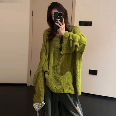 特大码韩系时尚百搭圆领防晒罩衫