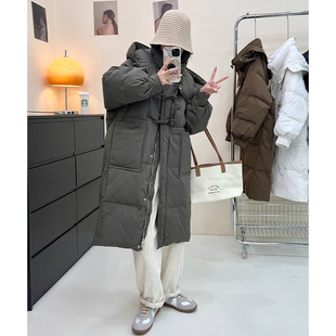 女装 加厚保暖韩版 胖mm大码 棉衣棉服女冬季 连帽外套 时尚 显瘦中长款