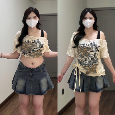 特大码女装今年流行的爆款t恤女