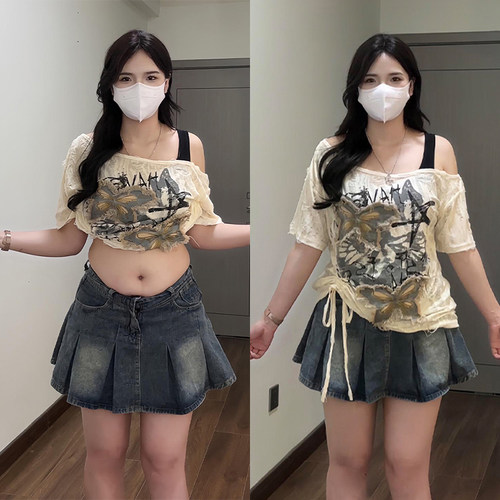 特大码女装今年流行的爆款t恤女