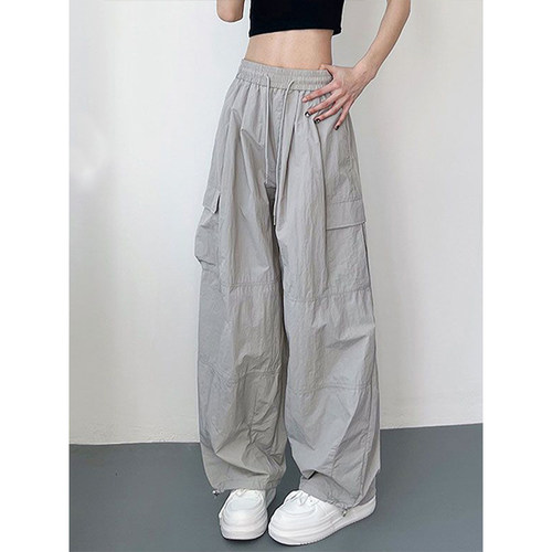 特大码韩系ins速干宽松显瘦长裤