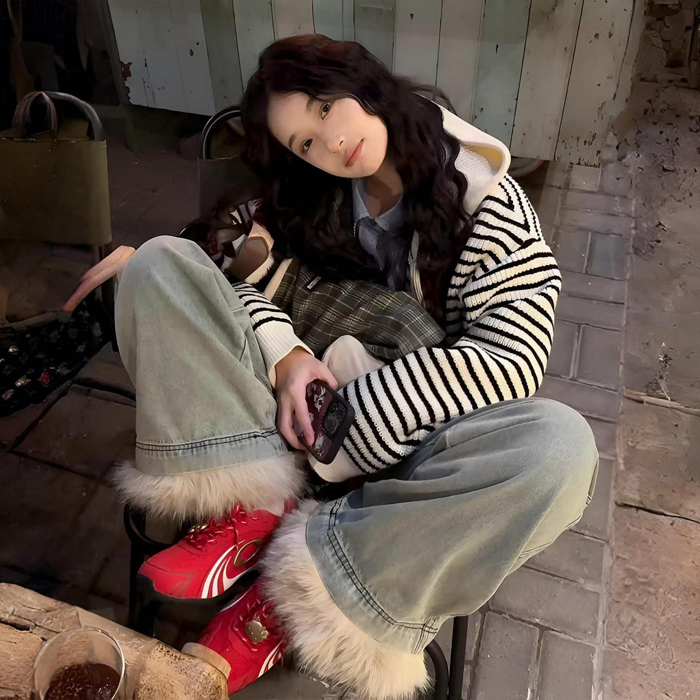 特大码韩系宽松百搭休闲风外套女