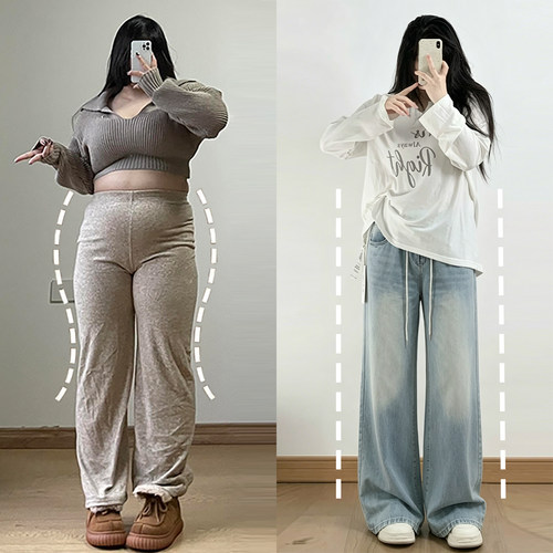 300斤胖mm大码2026超火的裤子女