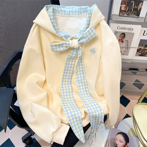 特大码胖mm宽松显瘦学生百搭卫衣