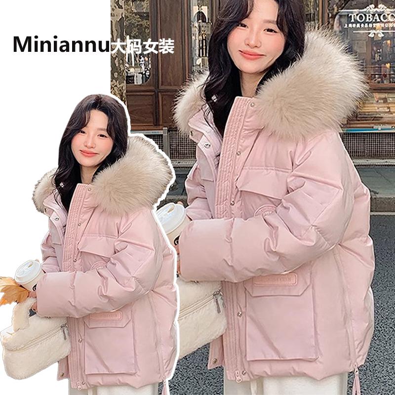 特大码韩系ins保暖甜美可爱棉袄