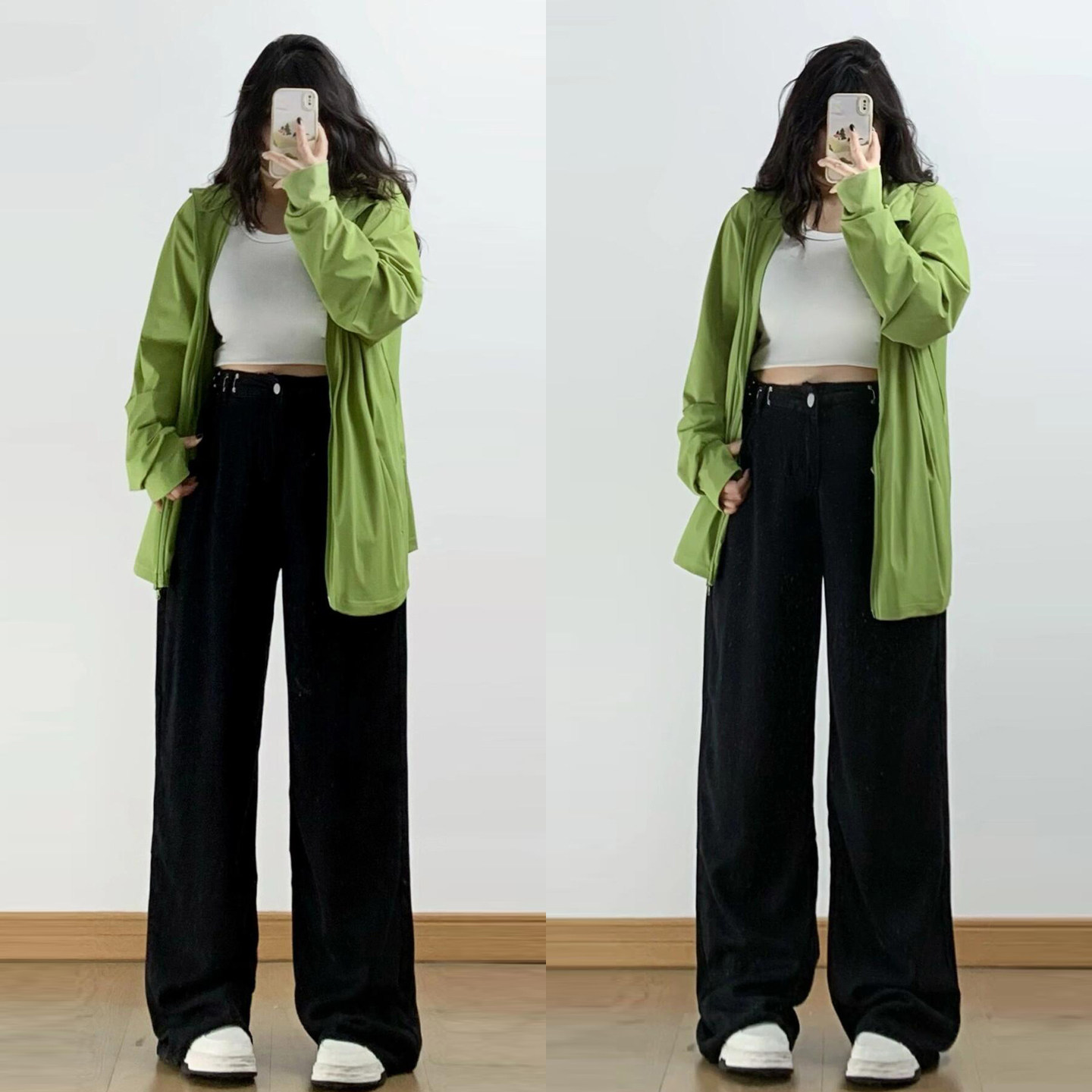 300斤大码女装韩版学生黑灰色牛仔裤女胖mm气质减龄显瘦阔腿裤子,女装/女士精品,大码裤装,淘宝优惠券,粉丝福利购,淘宝优惠卷