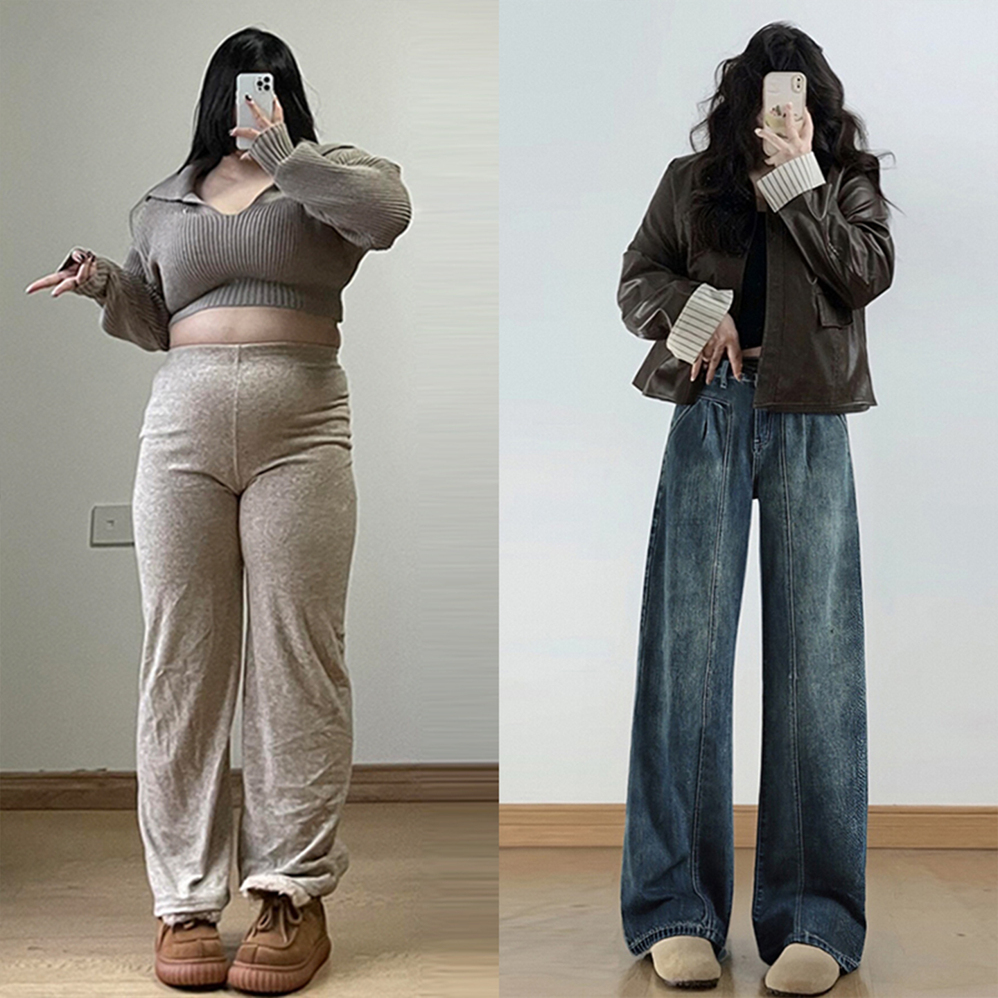 特大码胖mm美式复古vibe风裤子女