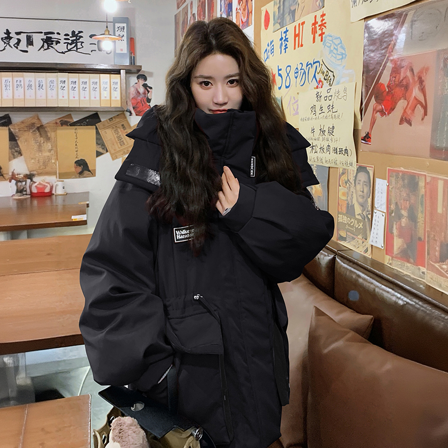 特大码胖mm小众高级设计感外套女