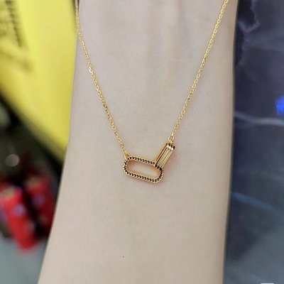 六福珠宝Goldstyle足金黄金项链