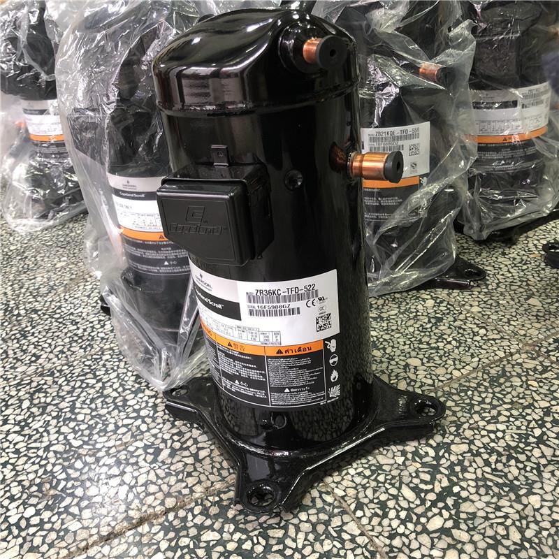 ZR36K3-TFD-522 ZR34K3E-TFD-522原装谷轮3匹空调热泵压缩机 380V