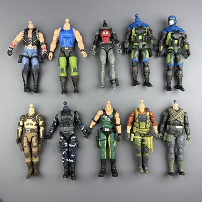 正版散货 特种兵gijoe6寸BJD可动人偶兵人模型手办