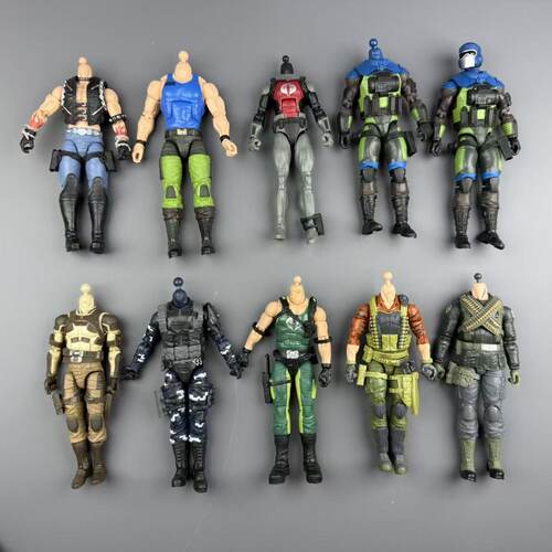正版散货 特种兵gijoe6寸BJD可动人偶兵人模型手办