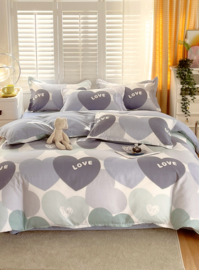 被套单件100加厚斜纹磨毛被罩180x200学生宿舍被单人150x200x230