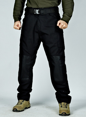 Loose color blocking mid waist cargo pants宽松拼色中腰工装裤