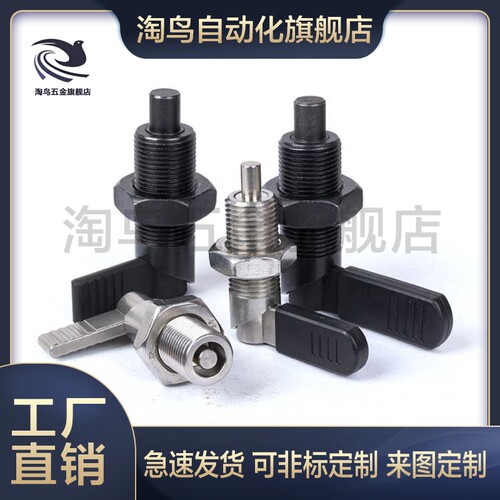 ZAU31/32/35/36-M16/M20-d6/d8/d10/d12分度销 把手型 细牙