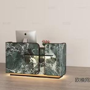 小型服装店收银台前台公司接待台酒店吧台美容院会所柜台