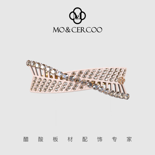 MoCercoo醋酸质感弹簧夹一字夹设计感百搭温柔别致横夹顶夹发夹