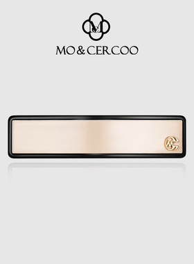 MoCercoo女发夹后脑勺发卡一字夹高端头饰盘发法式优雅发饰