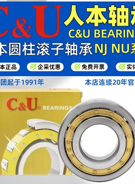 C&U人本圆柱滚子轴承/N306/N307/N308/N309/N310/N311/N312/EM/C3