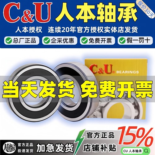 人本轴承6300 6301 6302 6303正品6304 6305 6306 6307RZ6308大全