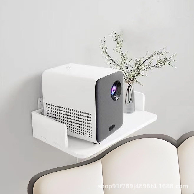 投影仪支架免打孔床头壁挂置物架卧室墙壁托架托盘架子墙上挂架,收纳整理,整理架/置物架/收纳架,淘宝优惠券,粉丝福利购,淘宝优惠卷