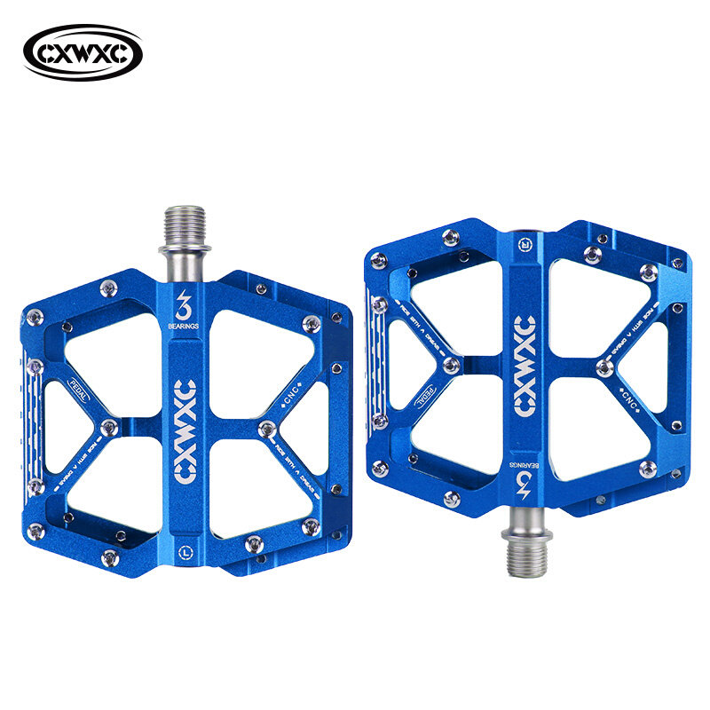 极速CXWdXC公路山地自行车脚踏板超轻铝合金三培林骑行脚蹬防滑钉